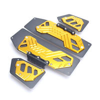 RTS accessoires de moto CNC tapis de pied en aluminium repose-pieds repose-pieds plaque de pédale pour Honda ADV350 ADV 350 ADV-350 2022 2023