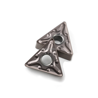 Sruipu Plaquettes de tournage revêtues de PVD TNMG160408-MA pour tour Outil en acier inoxydable pour support OEM