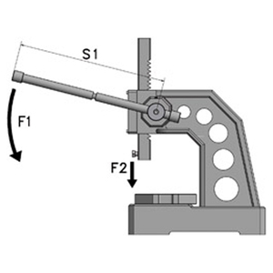 Prensa de banco universal Optimum DDP 10, 123mm - Product Image 2