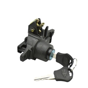 Serrure de coffre de scooter ZY125 en plastique avec clé pour boîte de rangement arrière, amélioration pour scooter électrique - Product Image 1