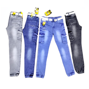 Jeans de Estilo Hip Hop de Alta Calidad para Niños en Tendencia, Corte Regular, a Precios de Mayoreo - Product Image 2