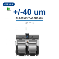 Mesin Pick and Place LX8 105000CPH Presisi Tinggi ±35um SMT Mounter untuk Jalur Perakitan PCB LED