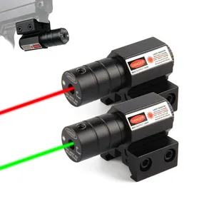 Mini Red Laser Sight có thể điều chỉnh Red Green chiếu sáng laser Sight với clip theo dõi