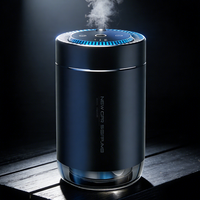 Diffuseur d'huiles essentielles rechargeable de haute qualité, sans eau, à piles, automatique, ultrasonique, mini diffuseur d'arômes pour voiture