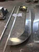 Panneau de bardage en aluminium perforé à effet ondulé, revêtu par poudrage, découpé CNC, façade pliable, ignifuge et anticorrosion
