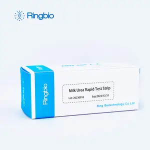 Bandelette de test rapide Ringbio lait urée azote MUN kit de test rapide d'adultération de l'urée du lait