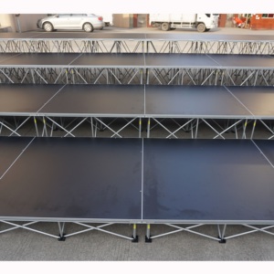 แท่นไม้อัดน้ำหนักเบาเวทีพับได้สำหรับงานกลางแจ้ง - Product Image 4