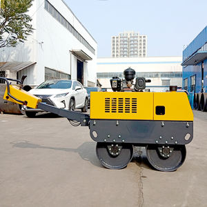 เครื่องบดอัดถนนยางมะตอย, ล้อเหล็กคู่สำหรับวิศวกรรมและก่อสร้าง - Product Image 4