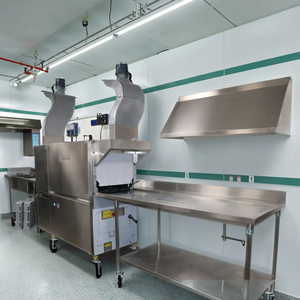 High Sprayer Industrial <b>Dish</b> Machine Kitchen Dishwasher for Restaurant High-Pressure Jets Sterilization Industrial Kitchen High- - Product Image 1