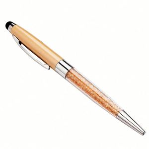 ปากกาสไตลัสขายส่ง ของขวัญสุดหรู ปากกาคริสตัลเพชร ปากกาโลหะแบบลูกกลิ้ง ปรับแต่งโลโก้ได้ สำหรับสาวๆ - Product Image 6