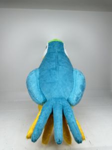 2.6m <span class=keywords><strong>bleu</strong></span> peluche EVA gonflable <span class=keywords><strong>perroquet</strong></span> mascotte Costume pour adultes imprimé personnes casque pour fête carnaval Halloween noël - Product Image 6