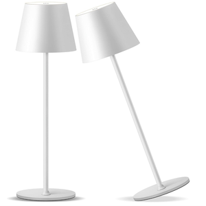 Lámpara <span class=keywords><strong>de</strong></span> Mesa Alta <span class=keywords><strong>de</strong></span> Metal Dorado Senya-Pro, Inalámbrica, Recargable, LED, Regulable al Tacto, Lámpara Decorativa Ambiental para Escritorio, <span class=keywords><strong>Mesita</strong></span> <span class=keywords><strong>de</strong></span> <span class=keywords><strong>Noche</strong></span>, Dormitorio, Hotel - Product Image 5