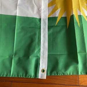 Prezzo a buon mercato 3x5 piedi bandiera Kurdistan, bandiera in poliestere 3 'x 5' stampato bandiera <span class=keywords><strong>Kurdish</strong></span> - Product Image 4