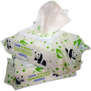 Lingettes humides pour bébé biodégradables sensibles nettoyantes douces écologiques à base d'eau sensibles personnalisées - Product Image 6