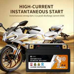 New 6Ah Sealed Li-ion Motorcycle Battery 180A-600A Starting Current - Product Image 2