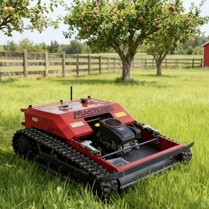 Промышленная газонокосилка-робот на бензине/дизеле с дистанционным управлением, 16 л.с., с цилиндрическим лезвием, радиус действия 1000 м, для больших площадей и гольф-полей - Product Image 2