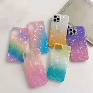 Funda de móvil para niñas, carcasa con purpurina ostentosa para iPhone 14, 13 Pro Max, 12, 11 Pro Max