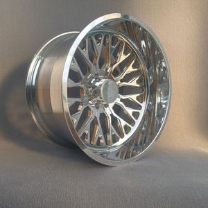 Rines Forjados Deep Dish de <span class=keywords><strong>1</strong></span> Pieza, 22, 24, <span class=keywords><strong>26</strong></span>, 28 Pulgadas, 8x170, 8x180, Cromados, para Autos de Pasajeros - Product Image 2