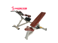 Banc de musculation réglable HAOGYM, bancs et supports de fitness multifonctionnels en métal de qualité commerciale