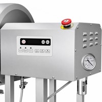 Marinateur sous vide commercial en acier inoxydable de 150 L avec système de rinçage automatique pour la marinade de viande en restaurant