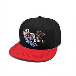 Casquette Snapback Premium Personnalisée Brodé Deux Tons 6 Panneaux Visière Plate Coton Haute Qualité Vente en Gros - Product Image 1