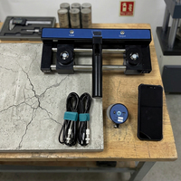Jauge numérique sans fil automatique pour la mesure de la profondeur et de la largeur des fissures dans le béton