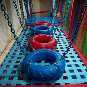 Douerfei - Equipo de Juegos Interior Comercial, Área de Juegos Suave con Temática <span class=keywords><strong>Azul</strong></span> Claro y Rosa para Centro de Entretenimiento de Centros Comerciales, 500 kg - Product Image 5