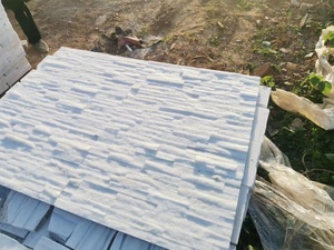 Tấm Ốp Tường Đá Thạch Anh Văn Hóa Màu Trắng Tinh Khiết Trang Trí Mặt Đá Sa Thạch Trang Trí - Product Image 3