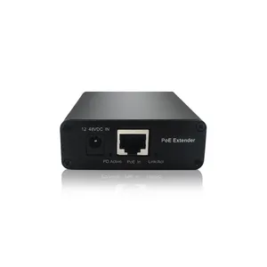 Mini desktop di 10/100Mbps IEEE802.3af/a porta singola 250 metri di rete Ethernet ripetitore PoE extender