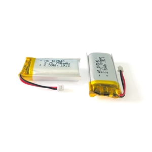 Battery Lithium Polymer rechargeable battery <span class=keywords><strong>3</strong></span>,7 V 102040 Lipo 700mah for remote Control buttons with UL1642 - Product Image 6