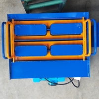 Mini machine manuelle de fabrication de pavés et de blocs creux de 4 pouces avec moteur 220V à vendre aux États-Unis