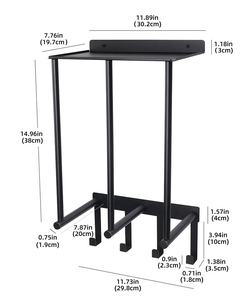 Porte-serviettes de salle de bain mural YOTO avec étagère en fer 3 crochets organisateur de stockage de bain serviettes roulées échelles supports - Product Image 4