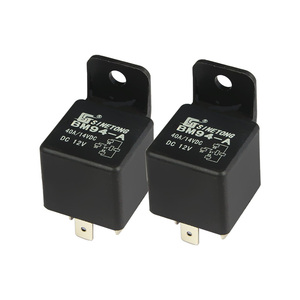 Sinetong BM94 40 ampères 12V/24VDC 4 broches relais automatique Miniature 12V interrupteur de protection pour véhicules à moteur SPST CO relais électriques - Product Image 1
