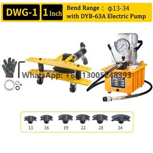 中国制造1 "2" 3 "4" 5 "手动电动泵DWG辊式分体液压金属弯管机弯管机 - Product Image 2