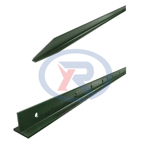 <span class=keywords><strong>Poteau</strong></span> en T perforé robuste vert 6-12 pieds, <span class=keywords><strong>poteau</strong></span> de clôture en acier galvanisé/peint vert pour usage agricole et routier - Product Image 1