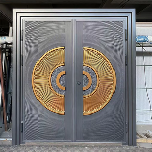 <span class=keywords><strong>Puerta</strong></span> de Seguridad de <span class=keywords><strong>Doble</strong></span> <span class=keywords><strong>Hoja</strong></span> TECHTOP - Símbolo de Prestigio y Vida Abierta - Mejora el Valor de la Propiedad y la Apariencia Exterior - Product Image 1