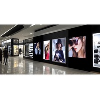 Panel de Pantalla LED Flexible Ultrafino P2 para Interiores, Pantalla LED de Alto Brillo para Centros Comerciales y Salas de Exposiciones