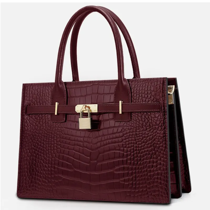 Women Tote Bag Supplier PU Leather Ladies Female Fashion luxury Shoulder Handbags Leather Tote Bag Custom