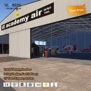 Bâtiment industriel économique en acier pour grande structure métallique, conception moderne, durée de vie de 50 ans, surface anticorrosion - Product Image 1