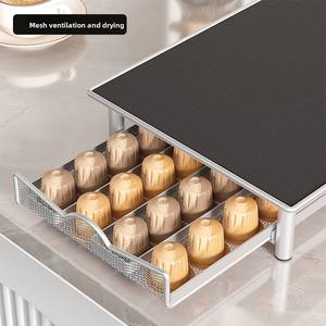 Caja de Almacenamiento <span class=keywords><strong>para</strong></span> Cápsulas, Suministro Directo de Fábrica, en Stock, Móvil, Sin Necesidad de Instalación, Tipo Cajón, Compatible con Nespresso - Product Image 4