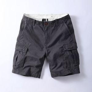 Shorts de travail d'été classiques amples multi-poches pour hommes, shorts capri décontractés à la mode à jambe droite, shorts <span class=keywords><strong>cargo</strong></span> amples - Product Image 4
