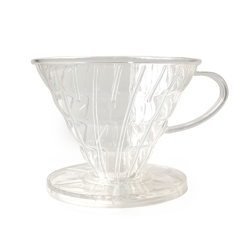 Transparent coffee filter cup [Large, round bottom]