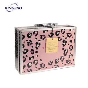 Profession elle Aluminium Make-up Box Reisetasche Caja De Maquill aje Kosmetik Organisation sbox Make-up Kits S Beauty Case Mit Spiegel