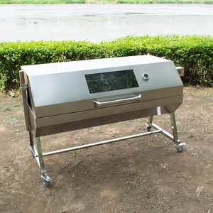 Su misura Spiedo Torrefazione un Maiale Il Foukou Greco Cipriota Girarrosto BBQ - Product Image 3