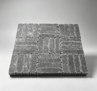 Dalle de granit gris argenté naturel, surface polie, revêtement mural, revêtement de sol, pavage extérieur, intérieur, durable
