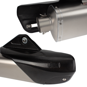 Pour CFMOTO 450SR 450 SR système d'échappement complet modifié moto évasion Moto carbone couverture silencieux avec tuyau de liaison avant DB Killer - Product Image 4