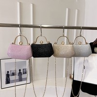 Nouveau design de sac à main de luxe avec fermoir coquille, sac de soirée tendance pour femme, pochette de mariage, sac à bandoulière à chaîne