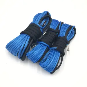 High Strength 1/4 Inch UHMWPE Braided Manual Towing Winch Rope