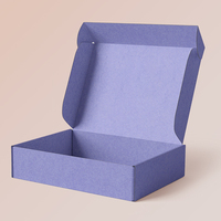 Emballage de boîte cadeau imprimée avec logo personnalisé Boîte postale ondulée pour les soins de la peau et les cosmétiques Boîte d'expédition