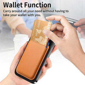 Custodia di lusso con Logo personalizzato, portacarte magnetica, Magtic, in pelle, custodia per telefono, per <span class=keywords><strong>iPhone</strong></span> 17, Max 17, 16, 15, <span class=keywords><strong>14</strong></span>, 13 <span class=keywords><strong>Pro</strong></span> - Product Image 4